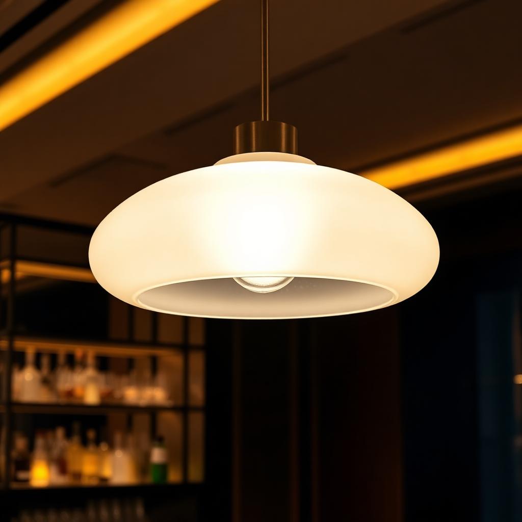 Atelier Frosted Pendant
