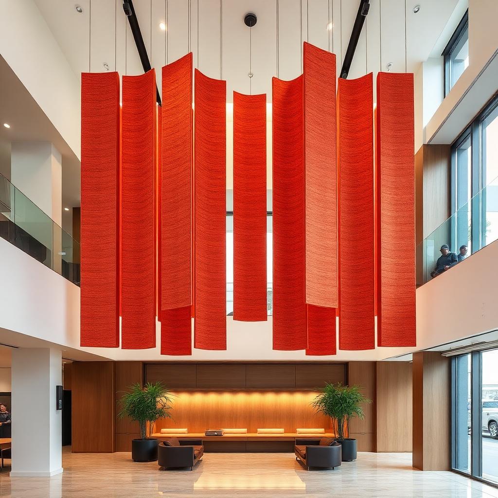 Suspended Acoustic Baffle